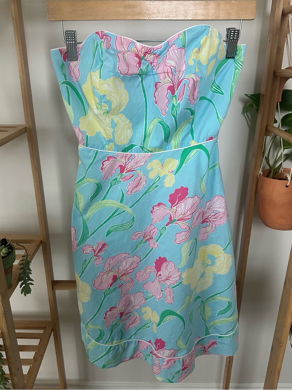 Vintage Lilly Pulitzer Strapless Dress